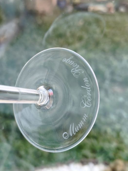 Caixa de flute de champanhe