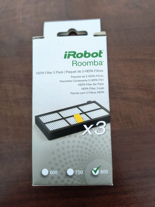 Filtry HEPA do iRobot Roomba 800