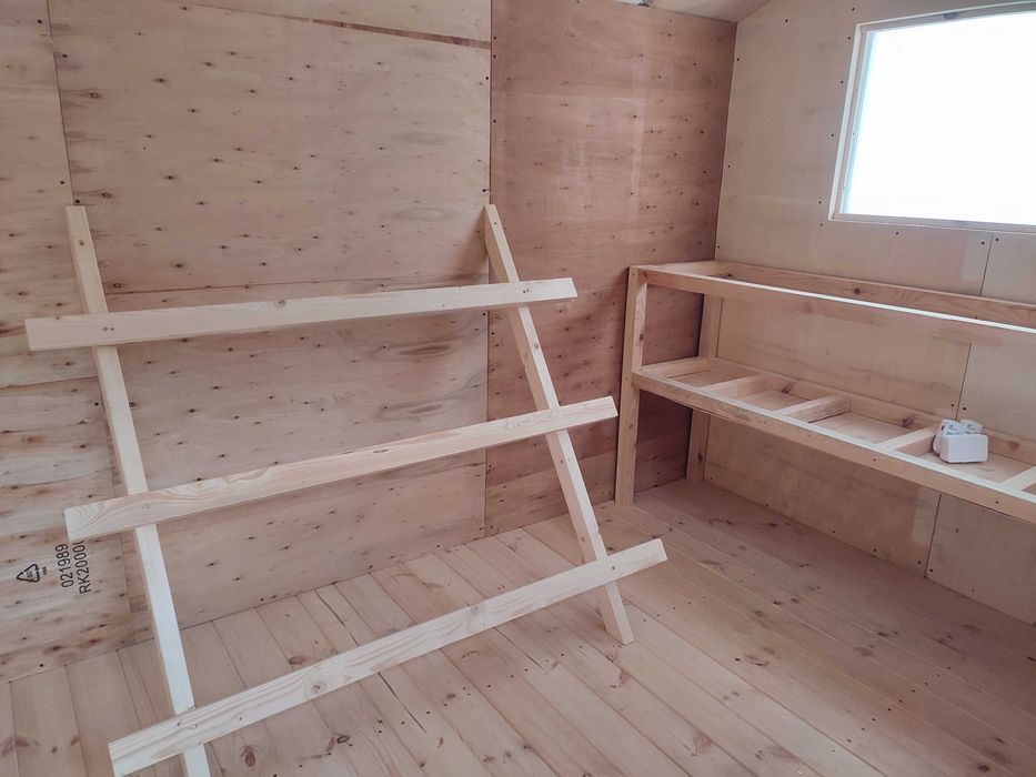 kurnik dla KUR, kaczek, 200x300x210 Producent WoodStuff OCIEPLONY !!!