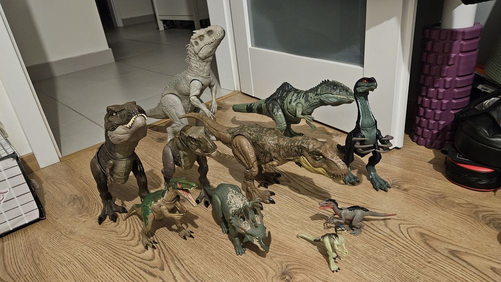 Dinozaury oryginalne mattel