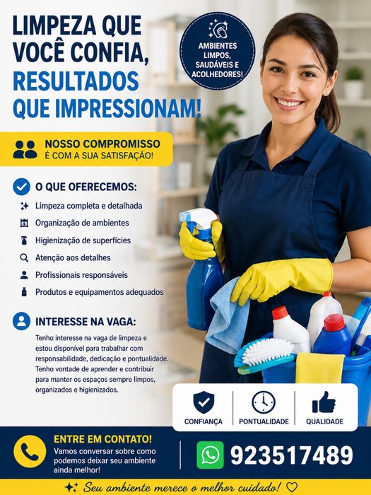 Serviços  de limpeza