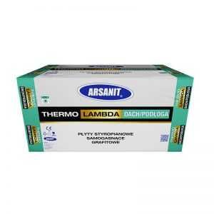 Styropian dach/podłoga grafit Arsanit Thermo Lambda λ 0,032