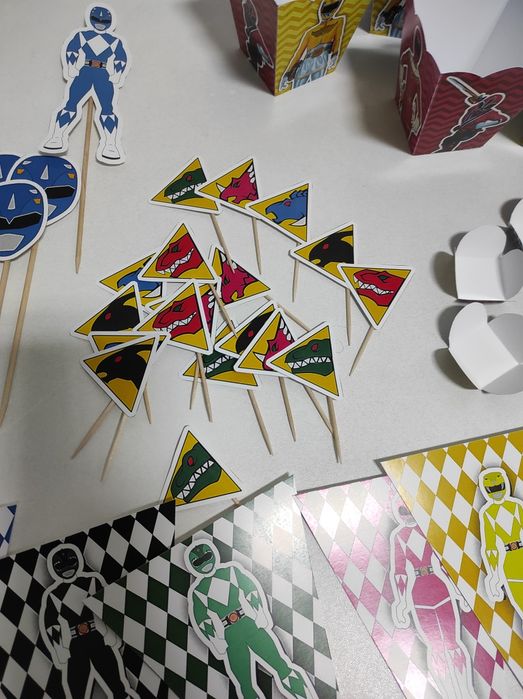 Festa aniversário Power Rangers