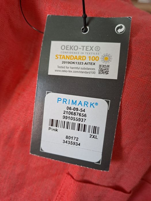 Сорочка батал,льон, нова