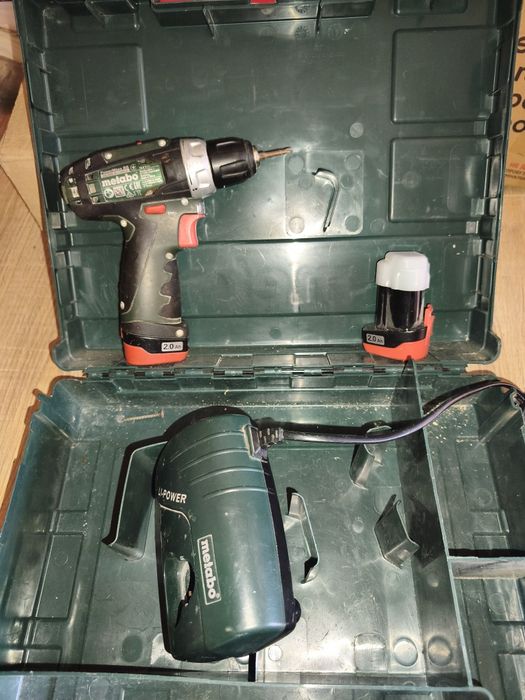 Аккумуляторный шуруповерт Metabo PowerMaxx BS Basic (10.8V) + кейс