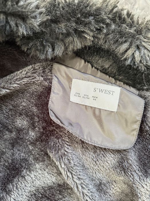 Czarna kurtka zimowa rozmiar M/L