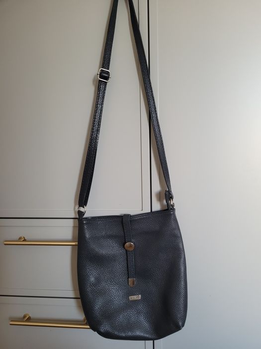 Skorzana torebka damska Ryłko