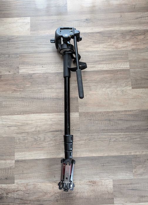 Monopod Manfrotto 560B-1 z głowicą Manfrotto 128RC