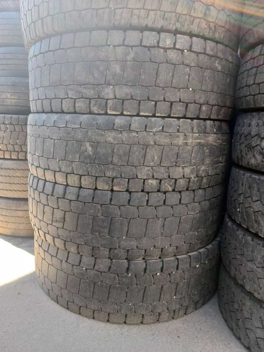 Шини 315/80R22.5 ведуча вісь тяга бв вживана резина Європа Bridgestone 10 - 12мм 2022-2024 роки шиномонтаж