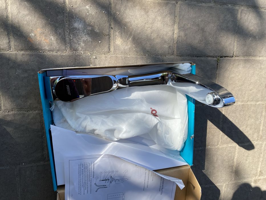 Nowa Bateria kuchenna stojąca Ferro Justic srebrny