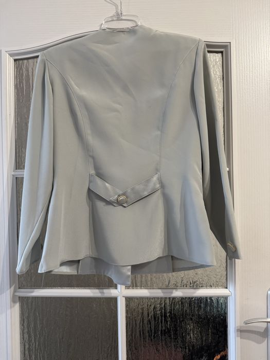 Elegancka marynarka w kolorze miętowym
