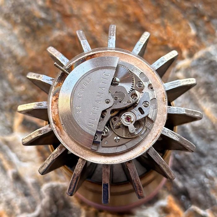 Zegarek Ancre Ultramatic - Hermann Becker - 14k Złoto - 1960s
