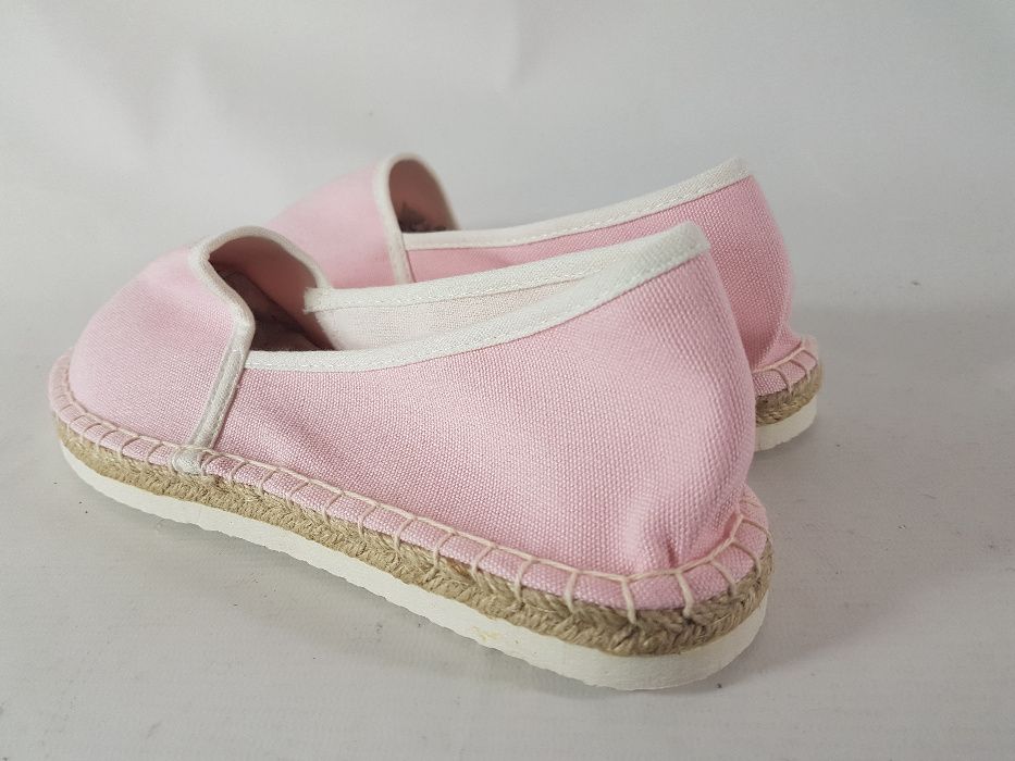 EVEN& ODD MOKASYNY ESPADRYLE damskie R 40 różowe noe