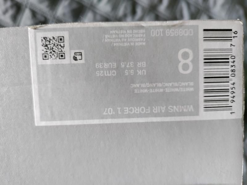 Кросівки nike air force 1, р. 8 ( наш 39) устілка 25 см