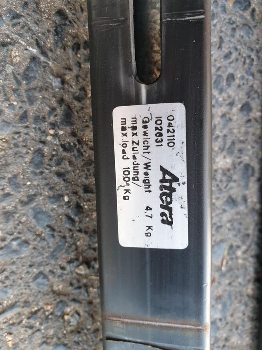 Dwa bagażnik. Solidny bagażnik rowerowy - dachowy