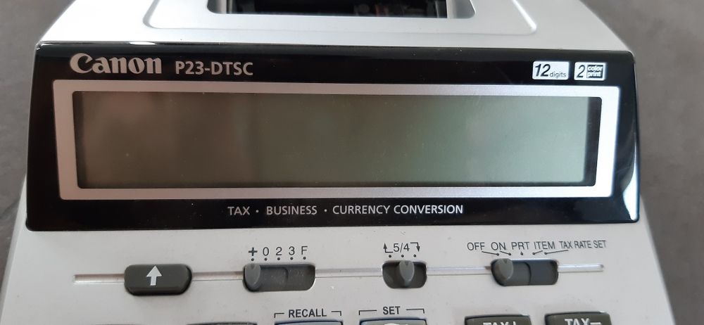 Calculadora Canon Pt23-DTSC