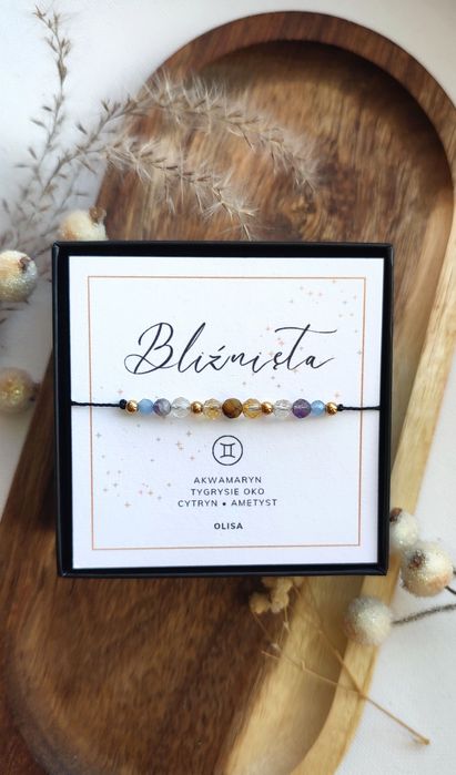 Bransoletki zodiakalne - ryby, waga, bliźnięta,baran, panna,skorpion