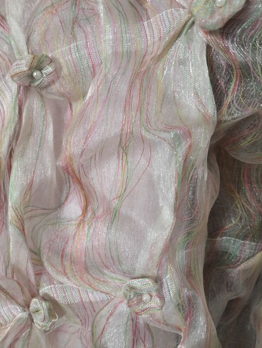 Vendo vestido de cerimónia em rosa clarinho debroado a cetim