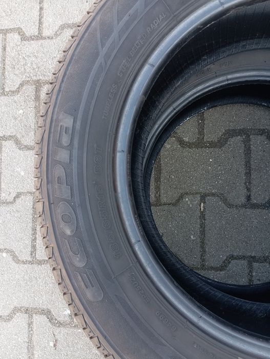 2szt lato Bridgestone ecopia 185/65/15 gumy 7mm