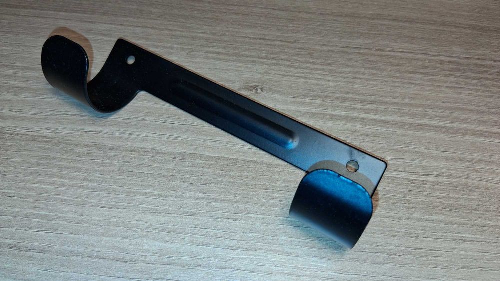 Metalowy Wieszak Na Słuchawki Lub Kask + Śruby / Kołki