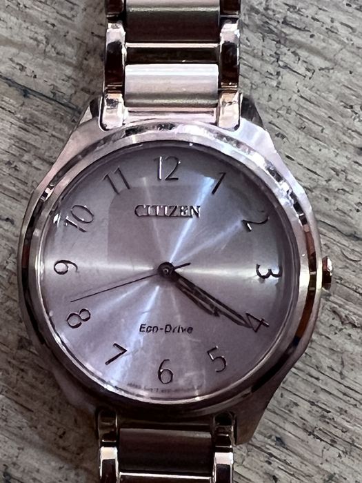 Relógio Citizen Eco-Drive Rose Gold Feminino