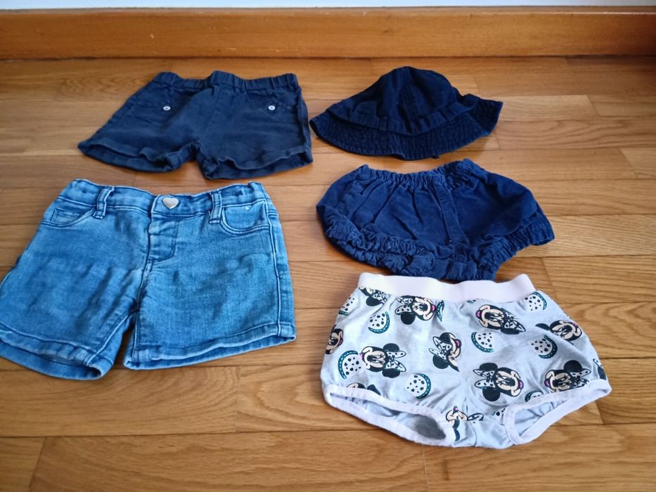 Lote de 22 peças para menina 6- 9 meses