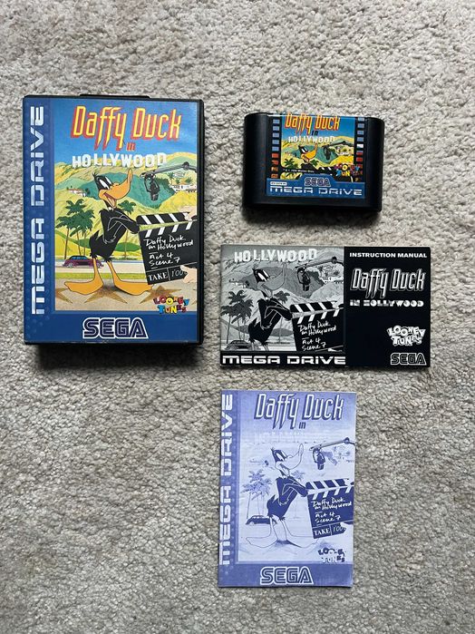 [Mega Drive] Selling complete Daffy Duck in Hollywood game64551980116225120