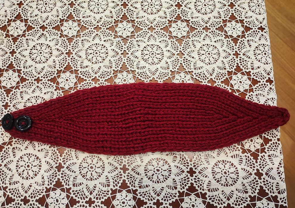 Pleciona opaska na głowę