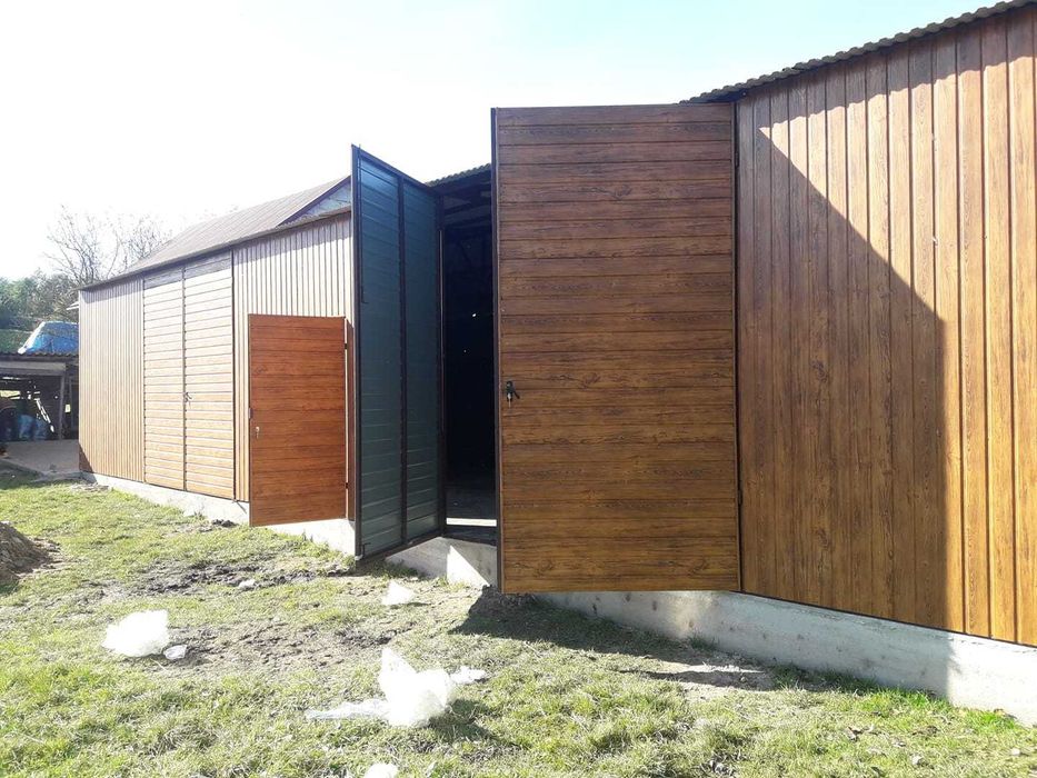 Garaż blaszany Garaże Blaszane -Magazyn Wiata-Hala Stalowa – GRZYWSTAL