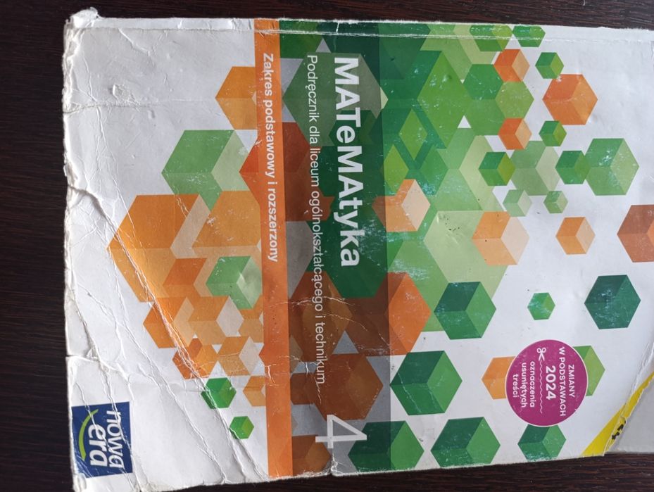 Matematyka kl 4 poziom podstawowy i rozszerzony , stan db, kompletna