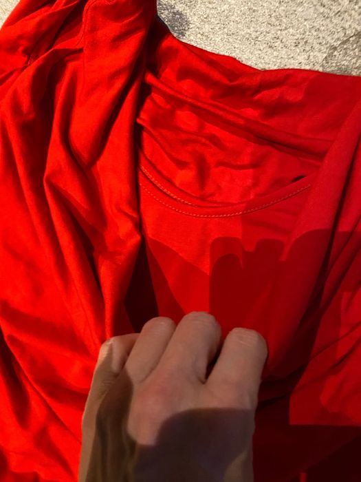 Czerwona koktajlowa sukienka Simple M