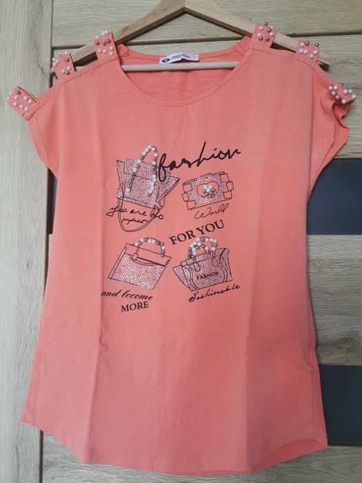 Bluzka pomarańczowa