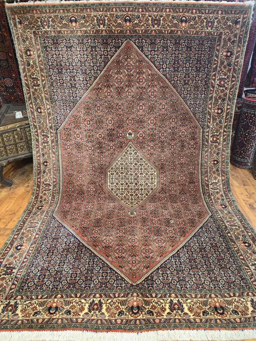 Luksusowy Bidjar Takab Perski Dywan Iran Wełna Kork 200x300 Persopolis
