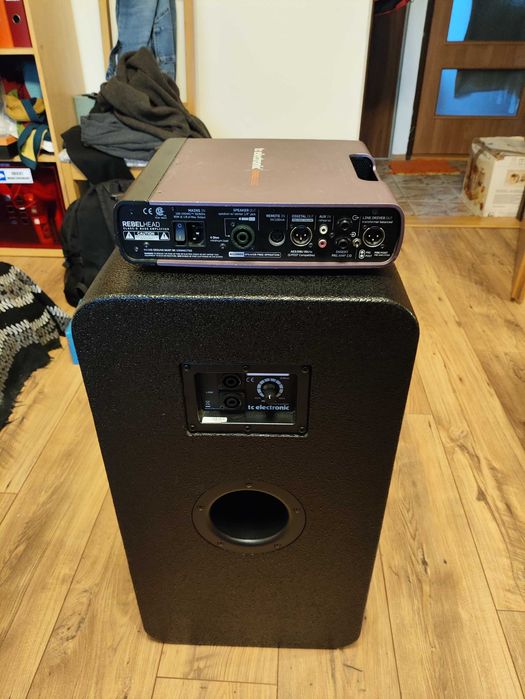 TC Electronic zawodowy zestaw basowy. RH450 RS210