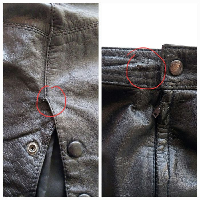 Шкіряна спідниця, розмір М-L