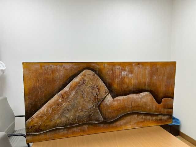 Tela parede pintado à mão