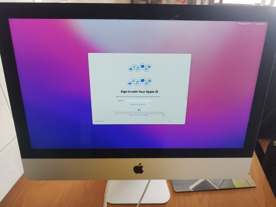 Imac 21'5 polegadas finais de 2015