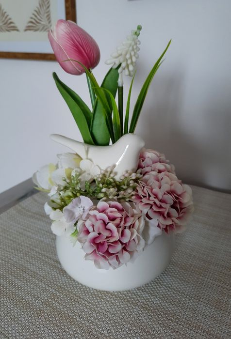 Stroik wiosenny dekoracja