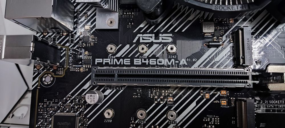 Motherboard com processador PC