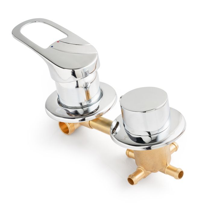 Змішувач для душової кабіни 4  режими Смеситель для душа и гидробокса