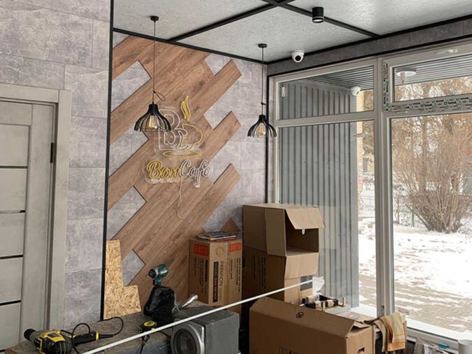 Комерційна побудова / кав’ярня з СІП панелей в Славутичі