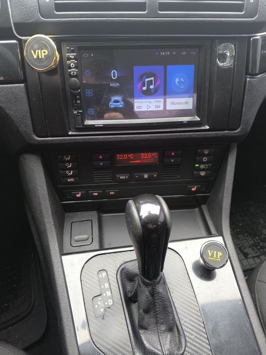 Черная БМВ е39 Акпп