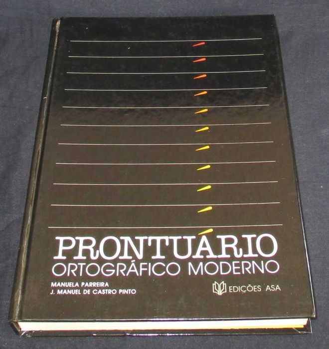 Livro Prontuário Ortográfico Moderno Asa