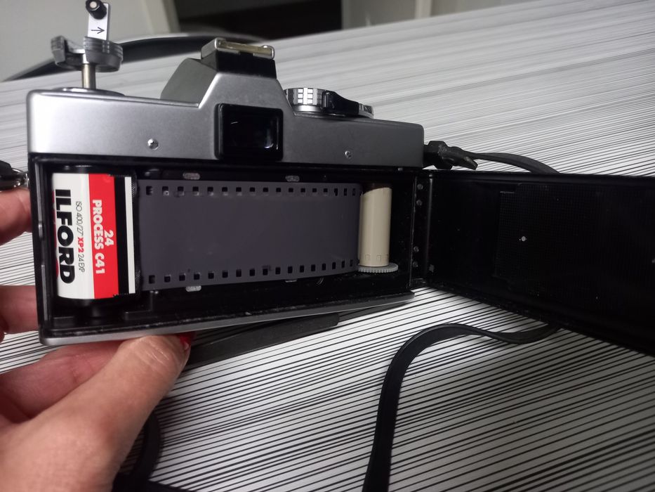 Máquina fotográfica minolta