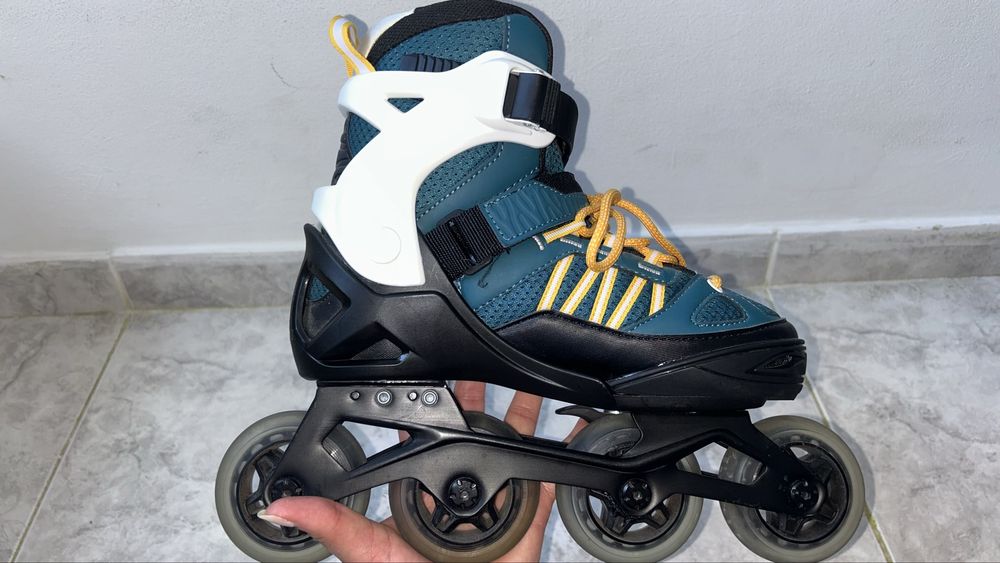 Patins em Linha FIT 5. Marca Oxelo.