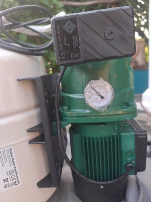 Sistema de abastecimento de água doméstico DAB Aquajet 132/20 M com caldeira Premium GWS PWB-20LH