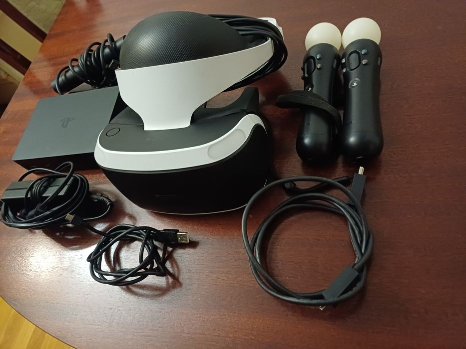 Playstation VR ps 4 vr Zestaw Okulary kontrolery vr okablowanie