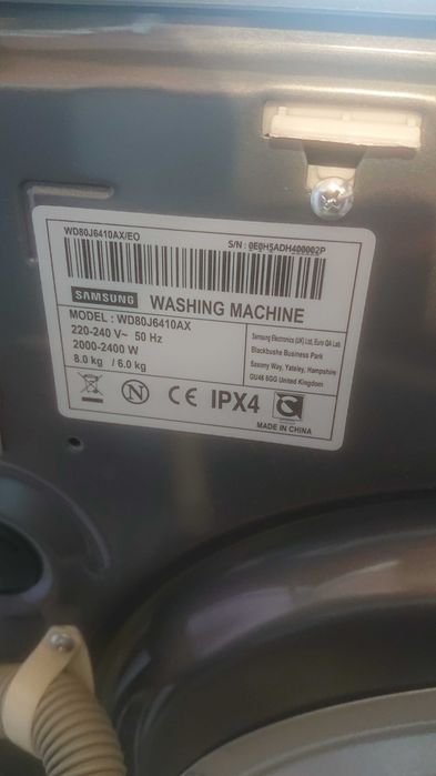 Silnik napędowy do pralki WD80J6410AX numer kat. Samsung DC.96.01218E
