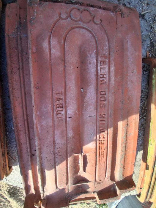 Telhas antigas usados