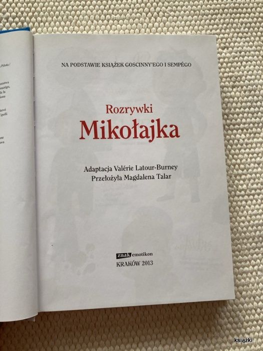 MIKOŁAJEK książki o przygodach Mikołajka dla dzieci zestaw
